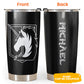 Fantasy Military Emblem Personalized 20 Oz Tumbler