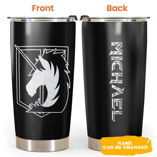 Fantasy Military Emblem Personalized 20 Oz Tumbler