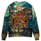 Pirate Skull Treasure Night Sea Style – Sweater - Ugly Christmas Sweater