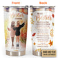 Best Friend Autumn Art Personalized 20 Oz Tumbler