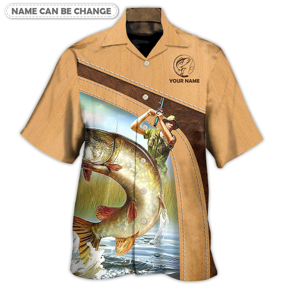 Old Fisherman And Best Catch Personalized - Hawaiian Shirt