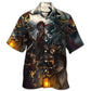 Fantasy Ghost Pirate Caribbean Art – Hawaiian Shirt