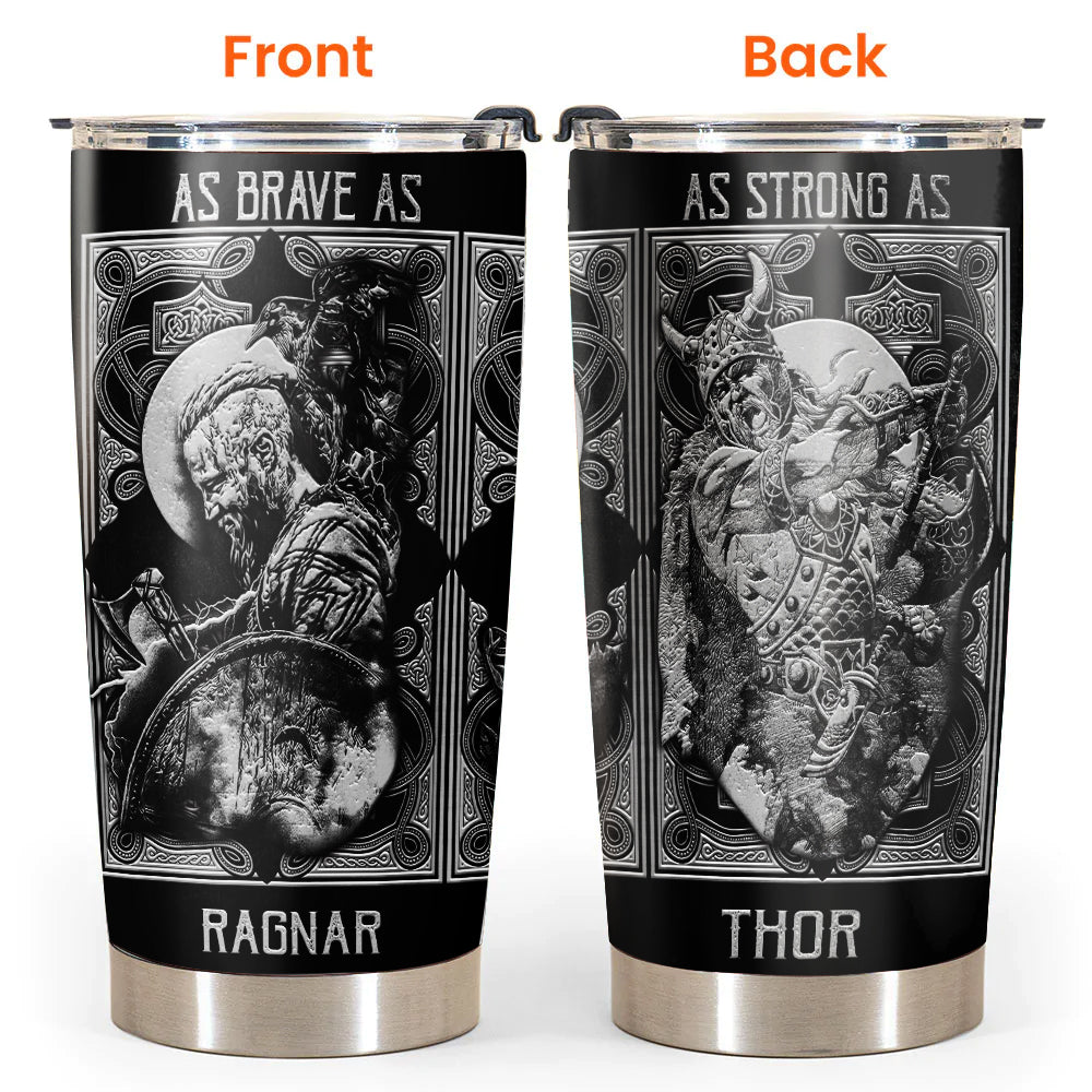 Viking Brave Norse Warrior 20 Oz Tumbler For Travel Gifts