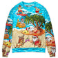 Christmas Santa Beach Holiday Funny – Sweater - Ugly Christmas Sweater