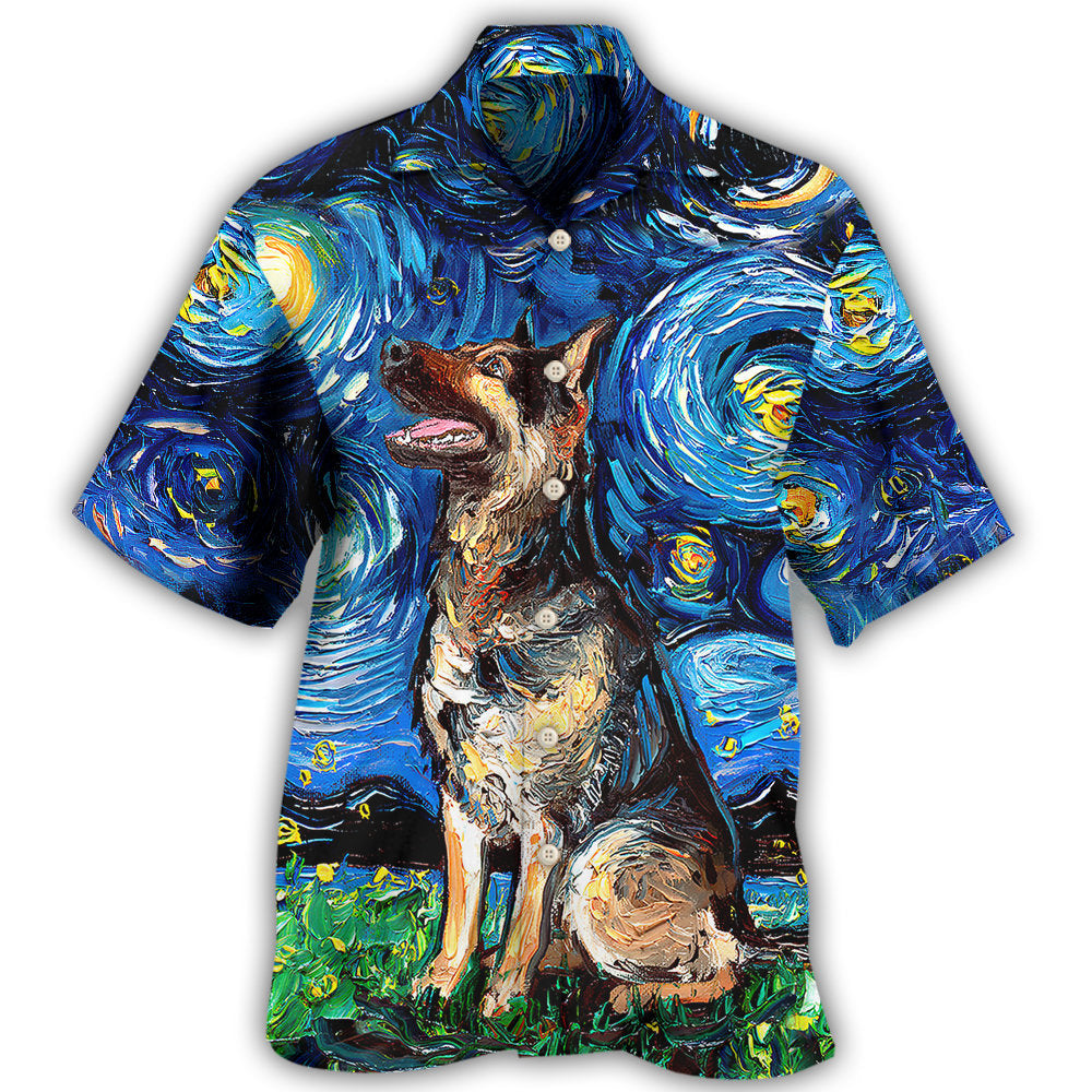 German Shepherd My Cool Dog Artistic Style - Hawaiian Shirt