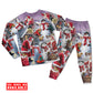 Women / S Christmas Santa Claus Build Snowman Gift For You - Pajamas Long Sleeve - Owls Matrix LTD