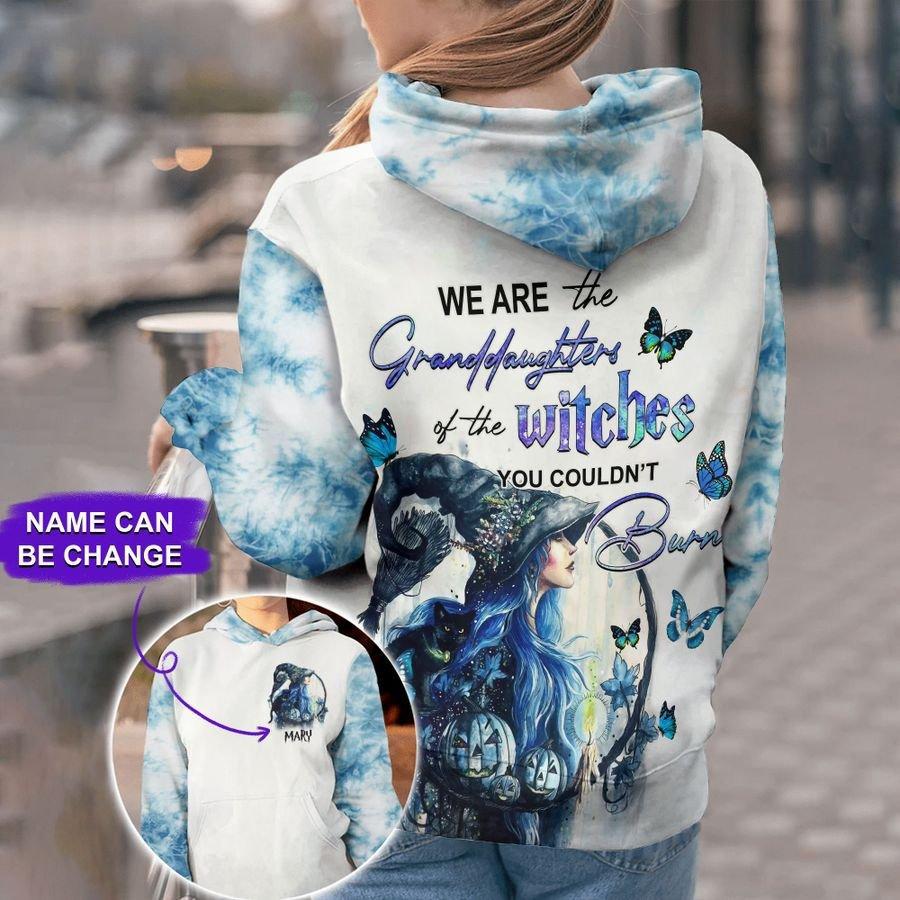 Witch Granddaughters Quote Custom Art – 3D Hoodie