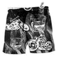 Beach Short / Adults / S Motorcycle And Whiskey I Like - Beach Short - Owls Matrix LTD
