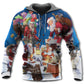 Christmas Santa Funny Coming Style - Hoodie