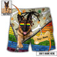 LGBT / Adults / S German Shepherd Dog Various Style Custom Photo Personalized - Beach Short - Owls Matrix LTD
