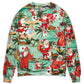 Christmas Santa Vacation Beach Joyful – Sweater - Ugly Christmas Sweater