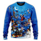 Christmas Skull Merry Xmas Style – Sweater - Ugly Christmas Sweater
