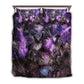Skull Purple Dragon Love Life Bedding Cover For Fantasy Bedroom Decor