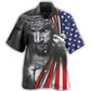 Faith And Freedom America Inspirational - Hawaiian Shirt