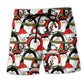 Cute Penguin Christmas Holiday - Beach Short