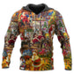 Holiday Season Of Joy Quote Art – 3D Hoodie