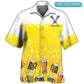 Beer Lacrosse Humor Personalized - Hawaiian Shirt