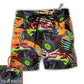 Beach Short / Adults / S Car Polaris Pro Tropical Custom Photo - Beach Short - Owls Matrix LTD