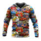 Truck Amazing Packed Transport Style - Hoodie