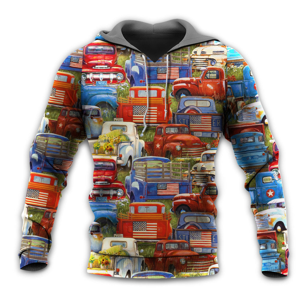Truck Amazing Packed Transport Style - Hoodie