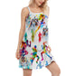 Cat And Running Lover – Women's Summer Sleeveless V-Neck Camisole Dress