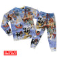 Women / S Christmas Snow Love Farm - Pajamas Long Sleeve - Owls Matrix LTD