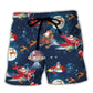 Astronaut Santa Space Holiday – Beach Short