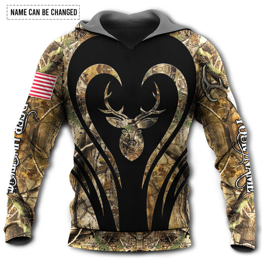 Deer Hunting Lover Personalized Style - Hoodie