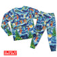 Women / S Christmas Dancing Reindeers Happy - Pajamas Long Sleeve - Owls Matrix LTD