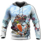 Christmas Santa Happy Funny Xmas - Hoodie