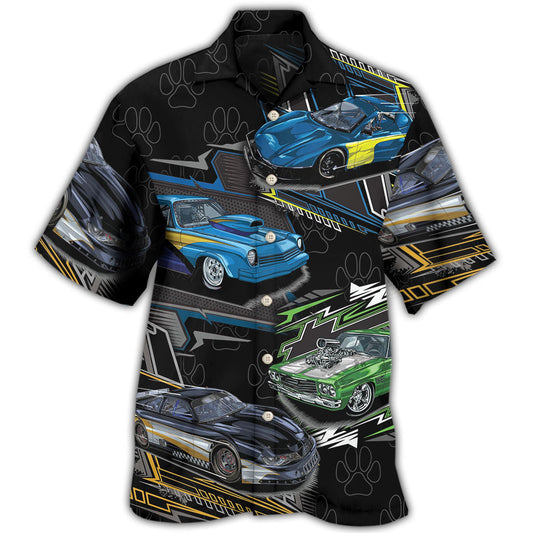 Dog Lover Drag Racing Speed - Hawaiian Shirt