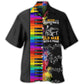 Never Underestimate Old Man With Piano - Hawaiian Shirt