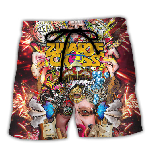 Music Festival Energy Vibe Style - Beach Short