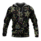 Christmas Neon Starry Night Style - Hoodie