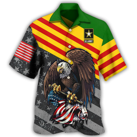 Vietnam Veteran Freedom Pride - Hawaiian Shirt