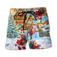 Christmas Santa Town Festive Arrival – Beach Short