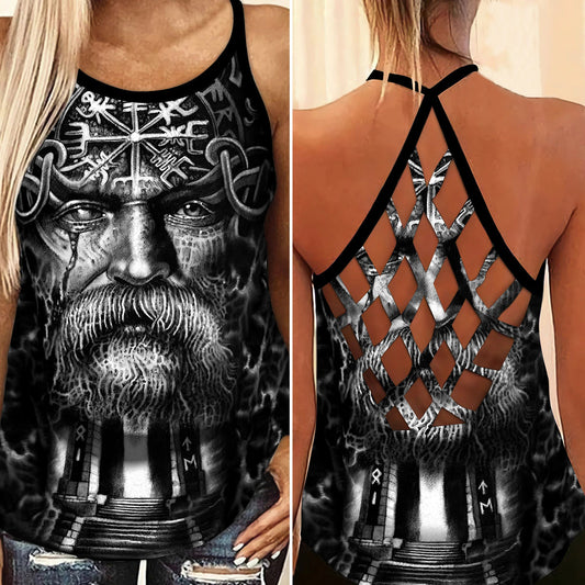 Viking Old Warrior Man Limited Edition – Hollow Tank Top