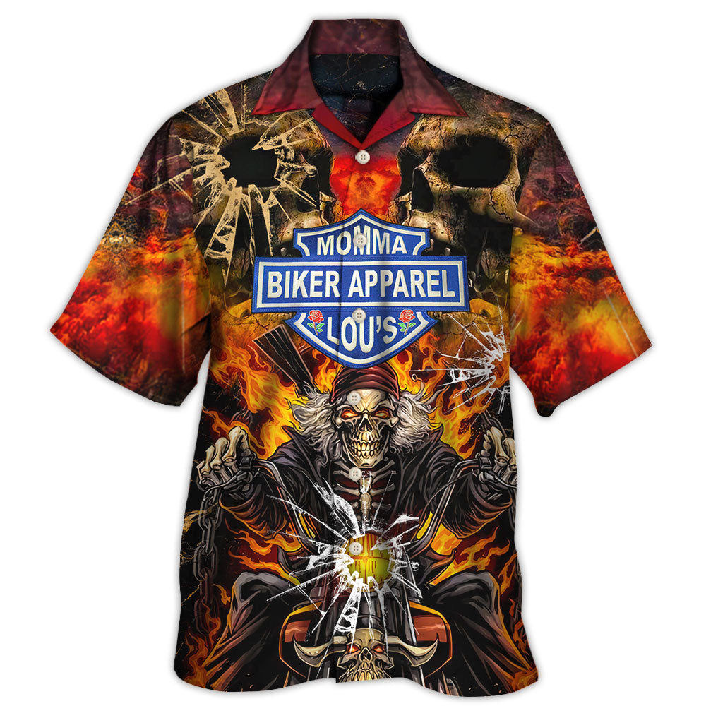Racing Pirate Skull Adventure Art – Hawaiian Shirt