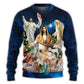 Christmas Miracle Night Faith Art – Sweater - Ugly Christmas Sweater