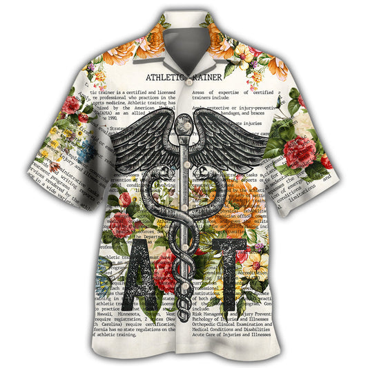 Athletic Trainer Dictionary Humor - Hawaiian Shirt