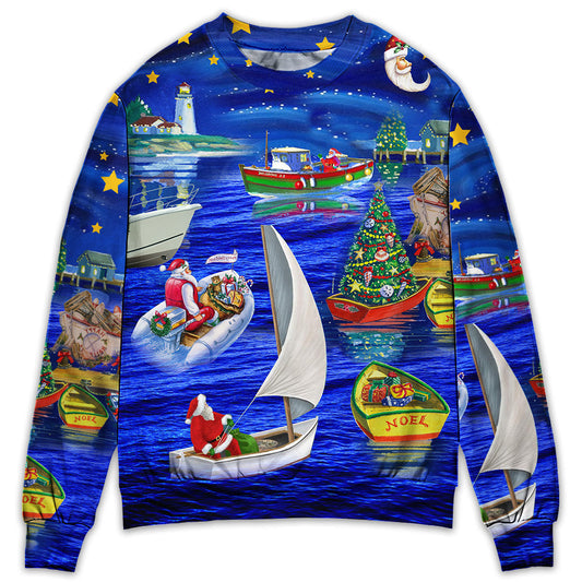 Christmas Is Coming Starry Night – Sweater - Ugly Christmas Sweater