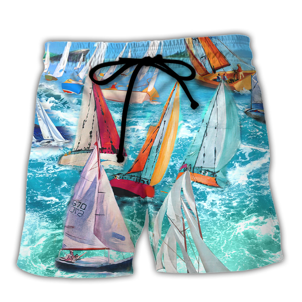 Sailing Raise The Sails Wind Adventure – Beach Short