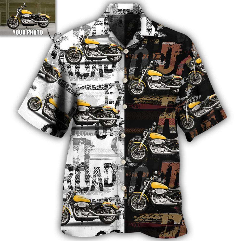 Motorcycle Lover Custom Photo - Hawaiian Shirt