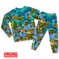 Women / S Christmas The Magical Night - Pajamas Long Sleeve - Owls Matrix LTD