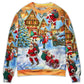 Christmas Santa In Town Xmas Is Coming – Sweater - Ugly Christmas Sweater