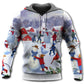 Christmas Children Love Snowman Christmas Town - Hoodie