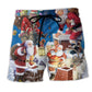 Santa Journey Christmas Adventure - Beach Short