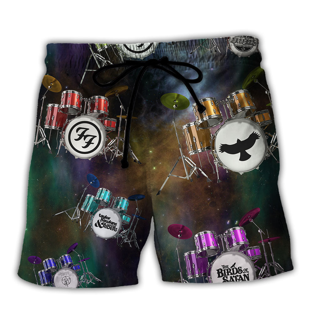 Drum Just For You Music Vibe – Beach Short