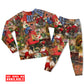 Women / S Christmas Santa Claus In Daily Life - Pajamas Long Sleeve - Owls Matrix LTD