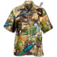 Beach Short / Adults / S Parrot Pirates Life Vintage - Beach Short - Owls Matrix LTD